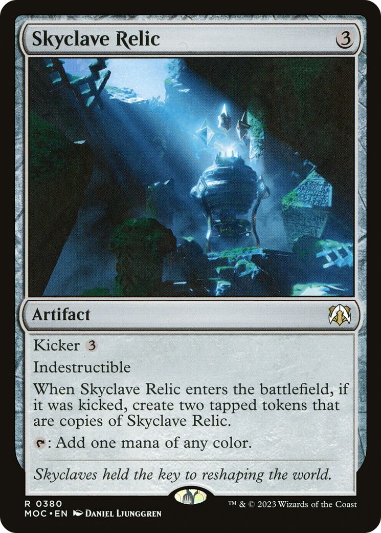 Skyclave Relic [March of the Machine Commander] | Gamer Loot