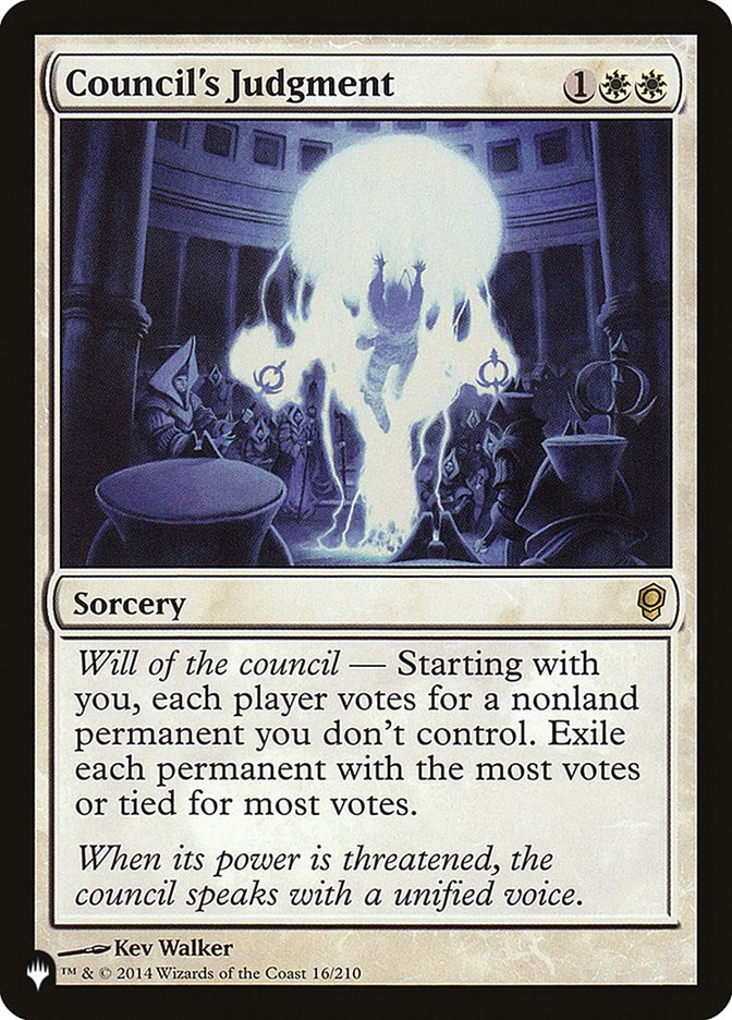 Council's Judgment [The List] | Gamer Loot