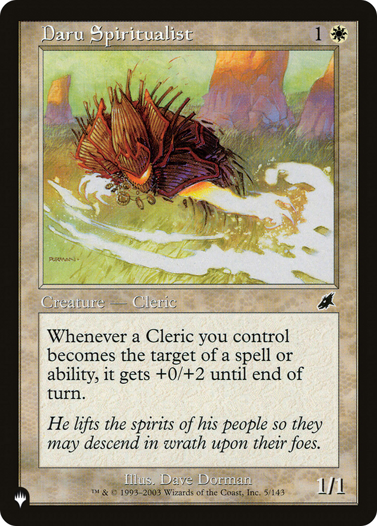 Daru Spiritualist [The List] | Gamer Loot