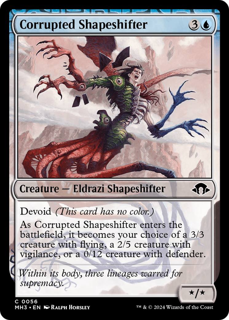 Corrupted Shapeshifter [Modern Horizons 3] | Gamer Loot