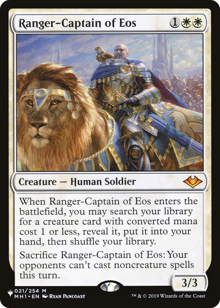 Ranger-Captain of Eos [The List] | Gamer Loot