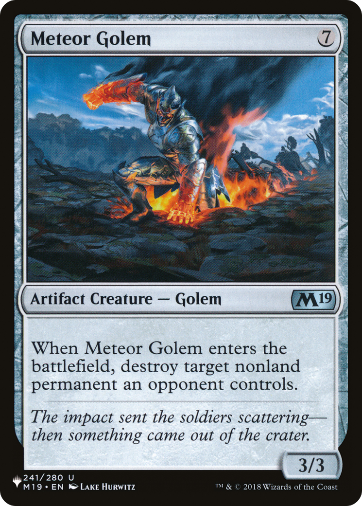 Meteor Golem [Secret Lair: From Cute to Brute] | Gamer Loot