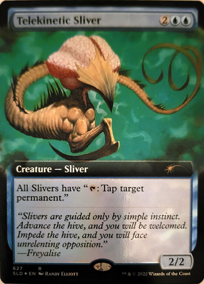 Telekinetic Sliver (Extended Art) [Secret Lair Drop Promos] | Gamer Loot