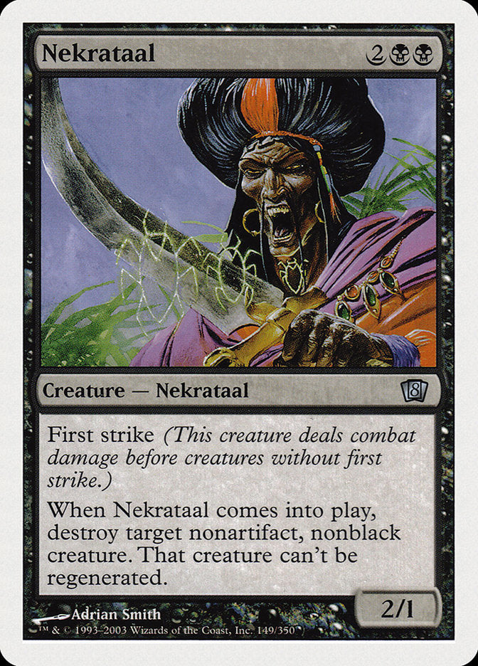 Nekrataal (8th Edition) [Oversize Cards] | Gamer Loot