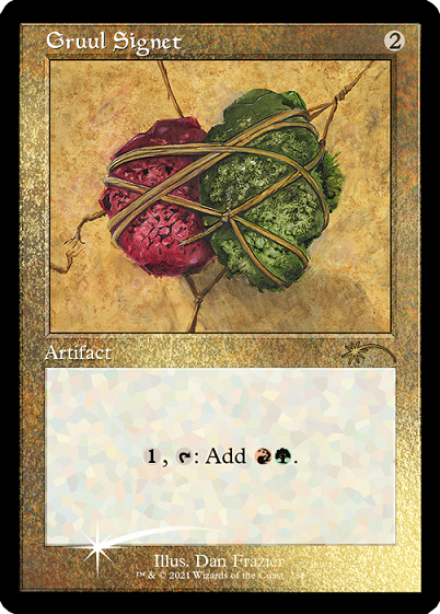 Gruul Signet (Retro) (Foil Etched) [Secret Lair Drop Series] | Gamer Loot