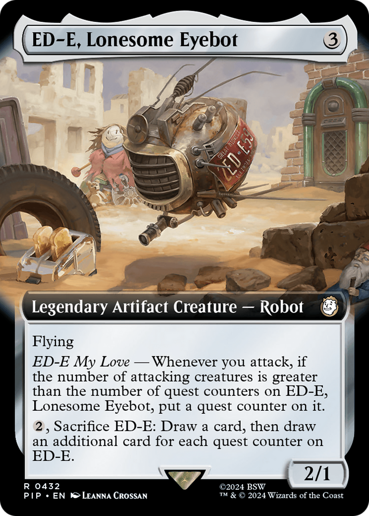 ED-E, Lonesome Eyebot (Extended Art) [Fallout] | Gamer Loot