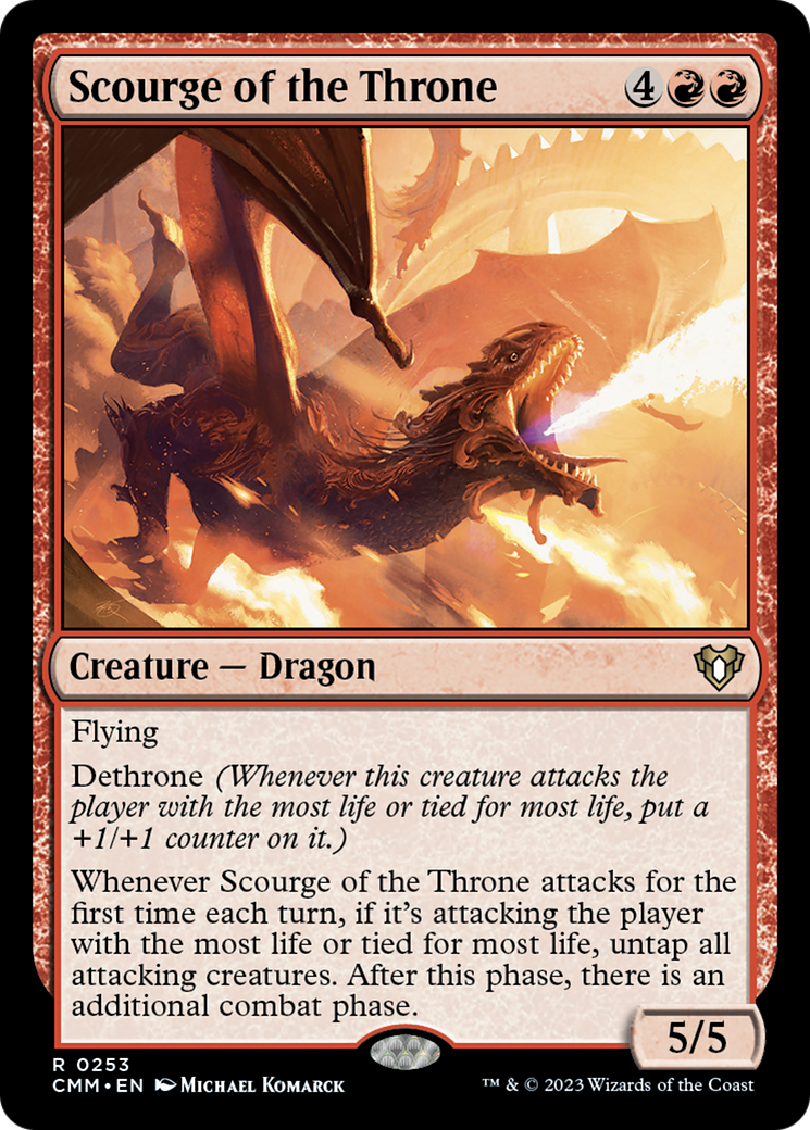 Scourge of the Throne [Commander Masters] | Gamer Loot