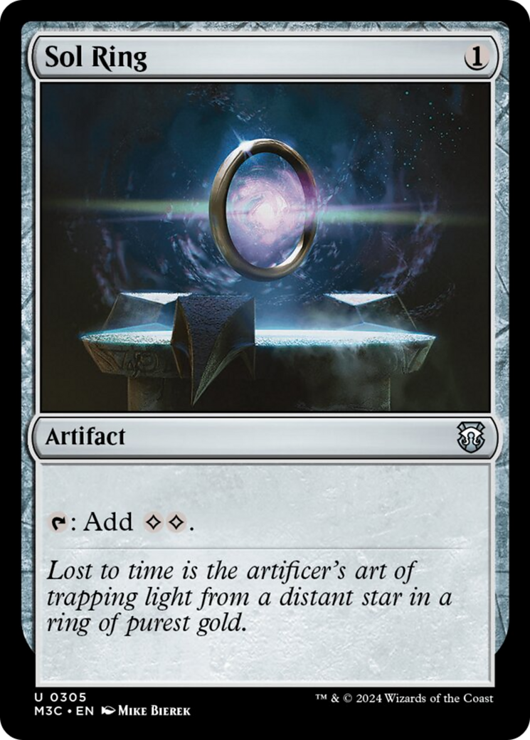 Sol Ring (Ripple Foil) [Modern Horizons 3 Commander] | Gamer Loot