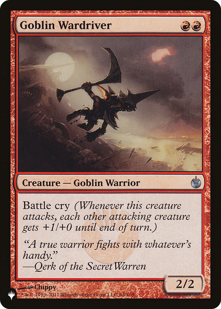 Goblin Wardriver [The List Reprints] | Gamer Loot