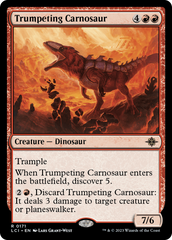 Trumpeting Carnosaur [The Lost Caverns of Ixalan] | Gamer Loot