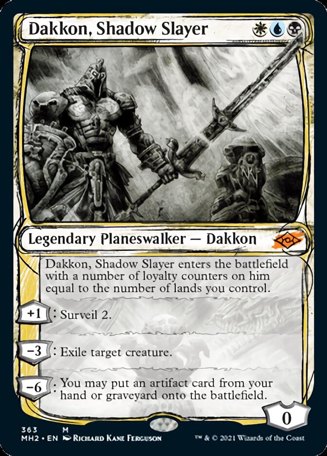 Dakkon, Shadow Slayer (Sketch) [Modern Horizons 2] | Gamer Loot