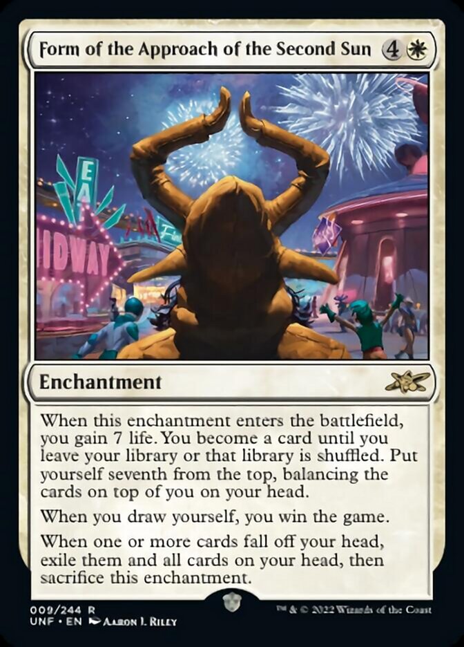 Form of the Approach of the Second Sun [Unfinity] | Gamer Loot