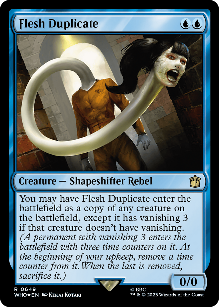 Flesh Duplicate (Surge Foil) [Doctor Who] | Gamer Loot