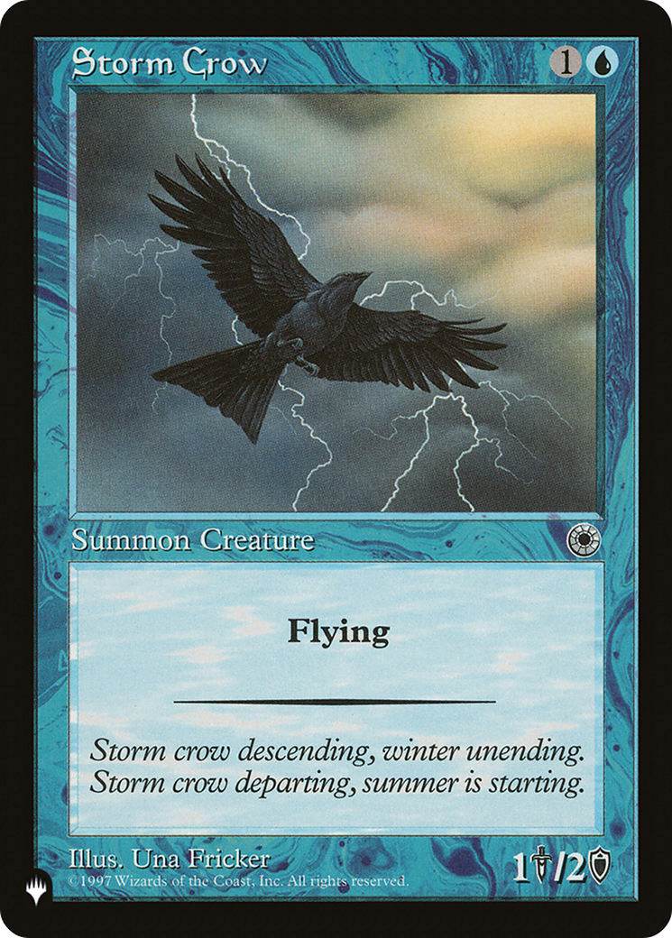 Storm Crow (POR) [The List Reprints] | Gamer Loot