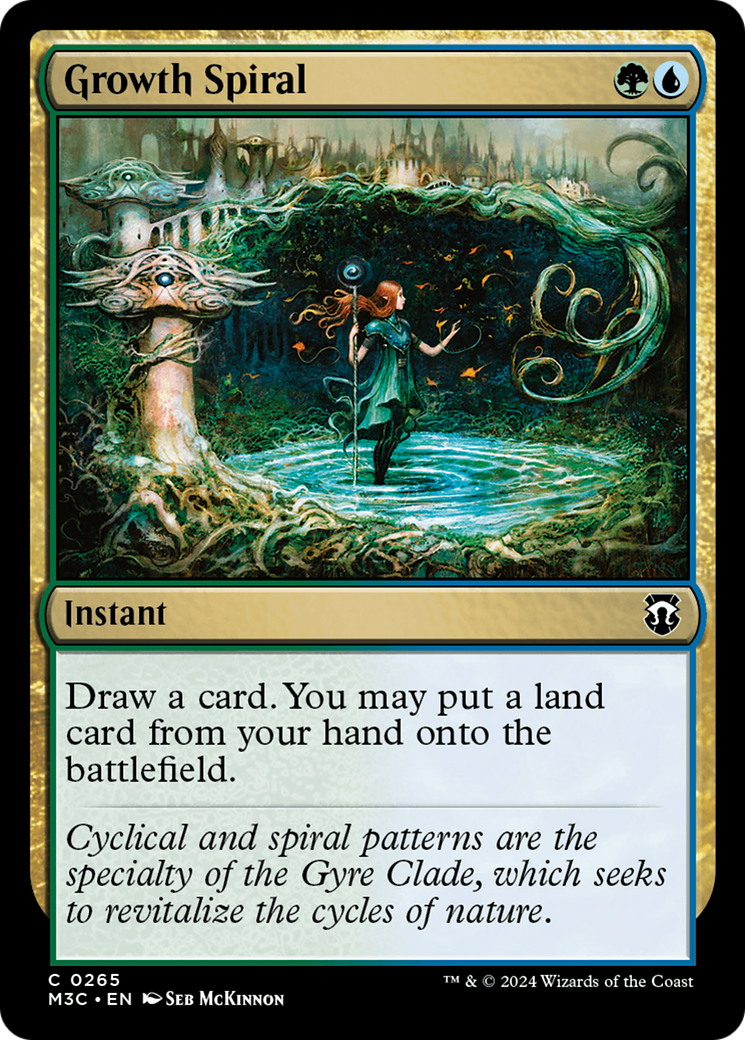 Growth Spiral (Ripple Foil) [Modern Horizons 3 Commander] | Gamer Loot