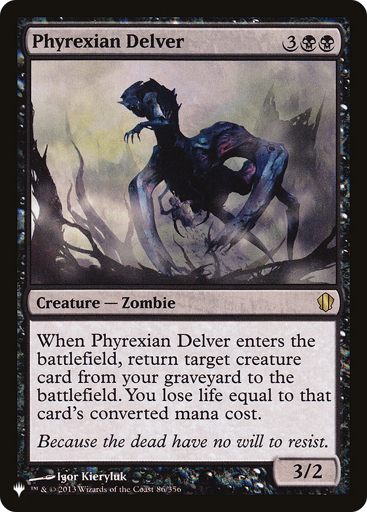 Phyrexian Delver [The List] | Gamer Loot