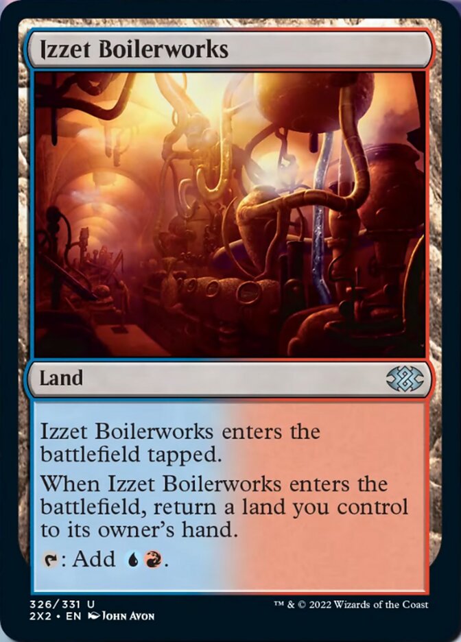 Izzet Boilerworks [Double Masters 2022] | Gamer Loot