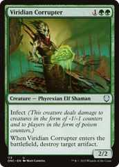 Viridian Corrupter [Phyrexia: All Will Be One Commander] | Gamer Loot