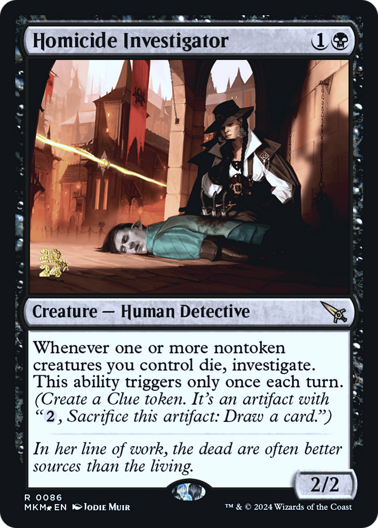 Homicide Investigator [Murders at Karlov Manor Prerelease Promos] | Gamer Loot