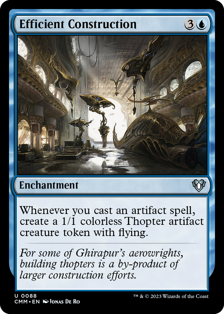 Efficient Construction [Commander Masters] | Gamer Loot
