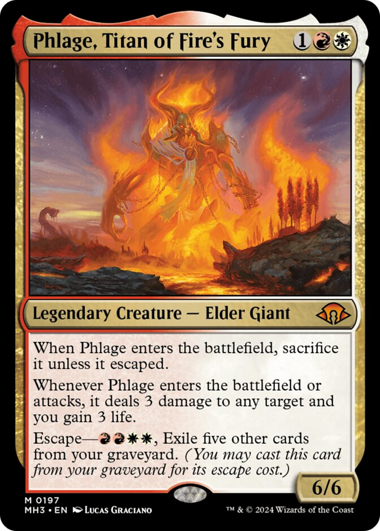 Phlage, Titan of Fire's Fury [Modern Horizons 3] | Gamer Loot