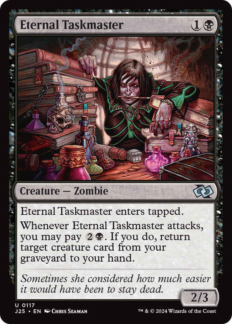 Eternal Taskmaster [Foundations Jumpstart] | Gamer Loot