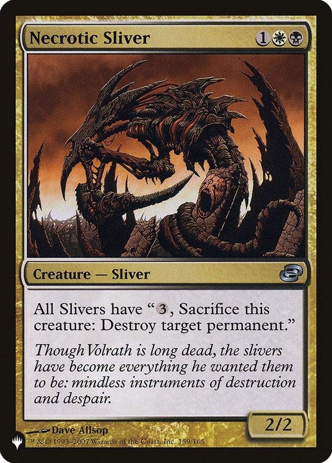 Necrotic Sliver [The List] | Gamer Loot