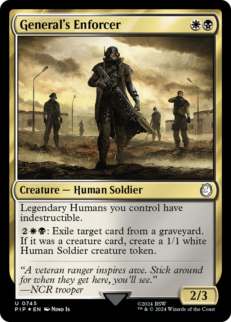General's Enforcer (Surge Foil) [Fallout] | Gamer Loot
