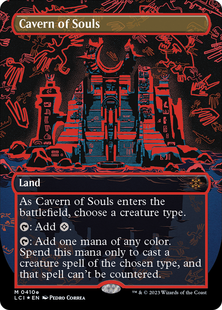 Cavern of Souls (0410e) (Borderless) [The Lost Caverns of Ixalan] | Gamer Loot