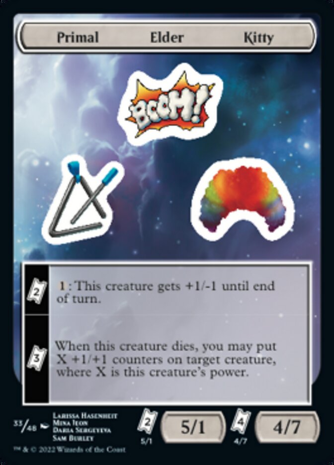 Primal Elder Kitty [Unfinity Stickers] | Gamer Loot