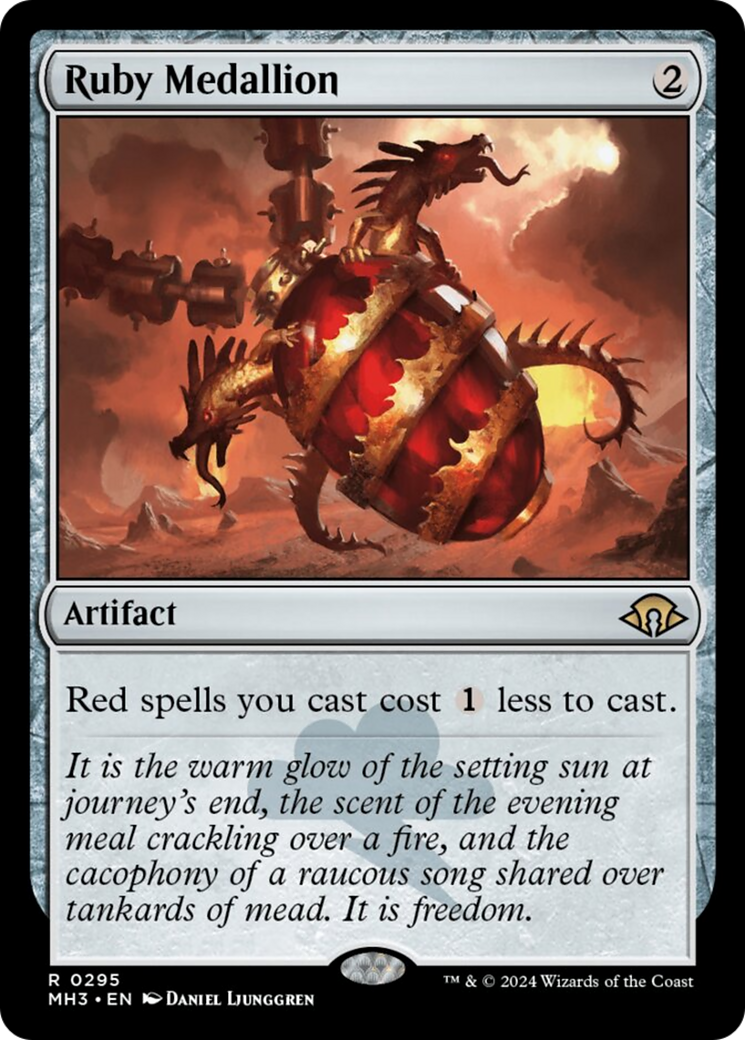 Ruby Medallion [Modern Horizons 3] | Gamer Loot