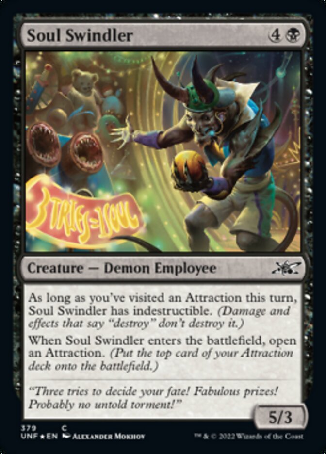 Soul Swindler (Galaxy Foil) [Unfinity] | Gamer Loot