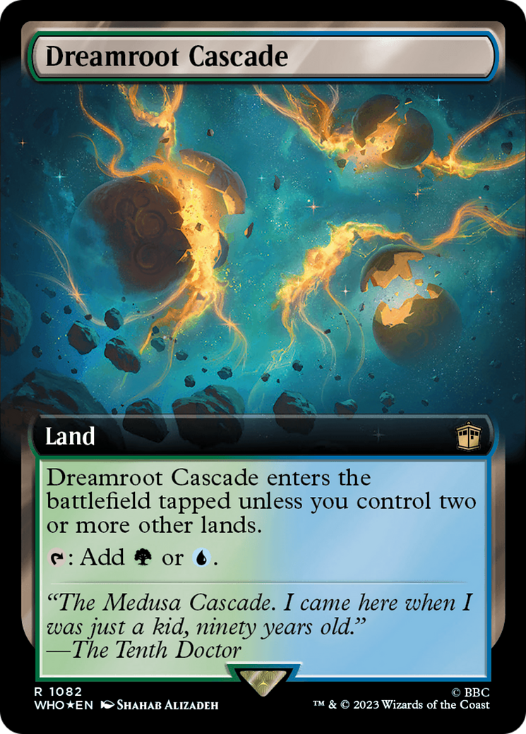 Dreamroot Cascade (Extended Art) (Surge Foil) [Doctor Who] | Gamer Loot