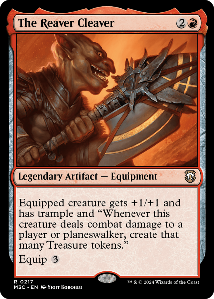 The Reaver Cleaver (Ripple Foil) [Modern Horizons 3 Commander] | Gamer Loot