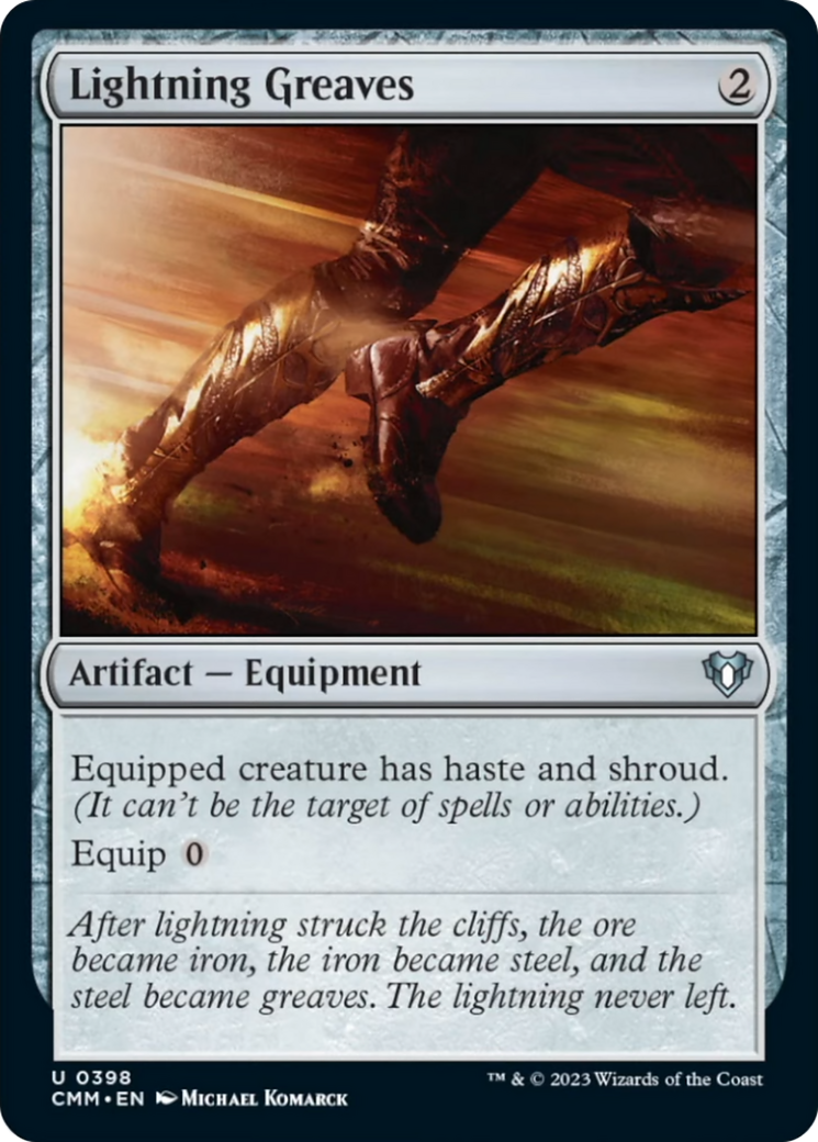 Lightning Greaves [Commander Masters] | Gamer Loot