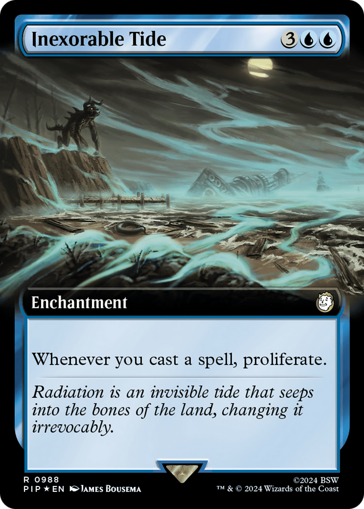 Inexorable Tide (Extended Art) (Surge Foil) [Fallout] | Gamer Loot