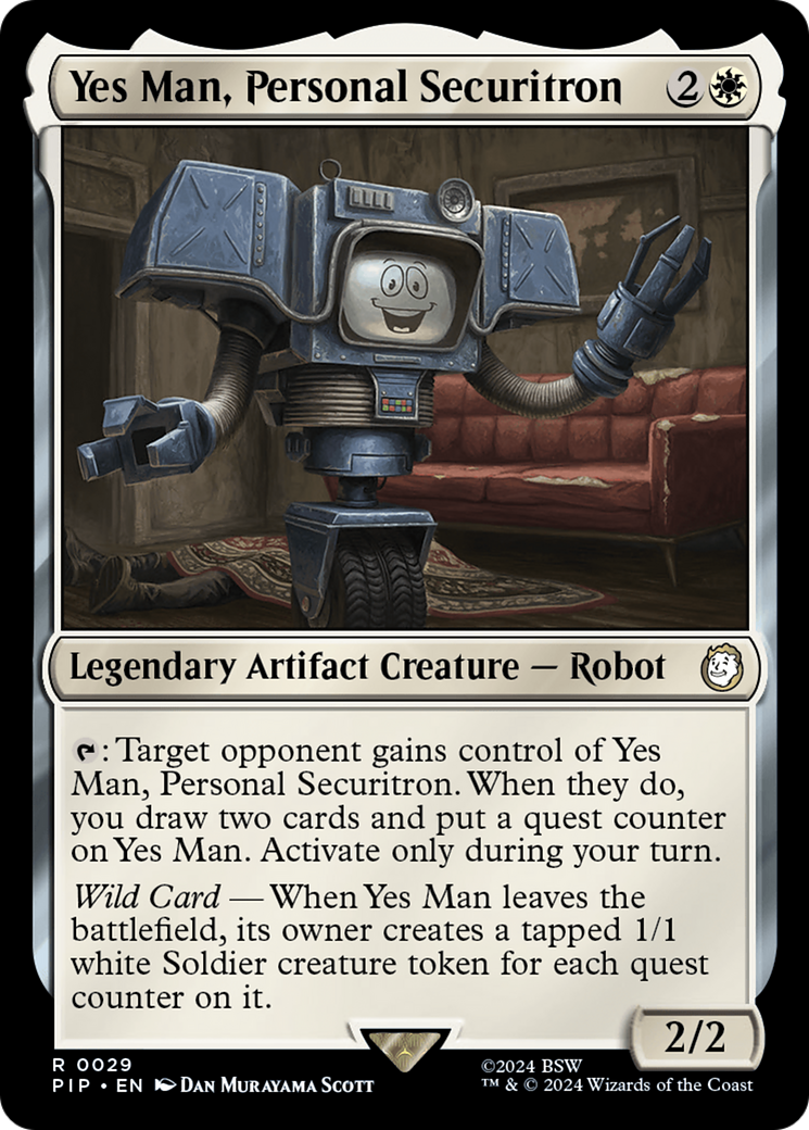 Yes Man, Personal Securitron [Fallout] | Gamer Loot