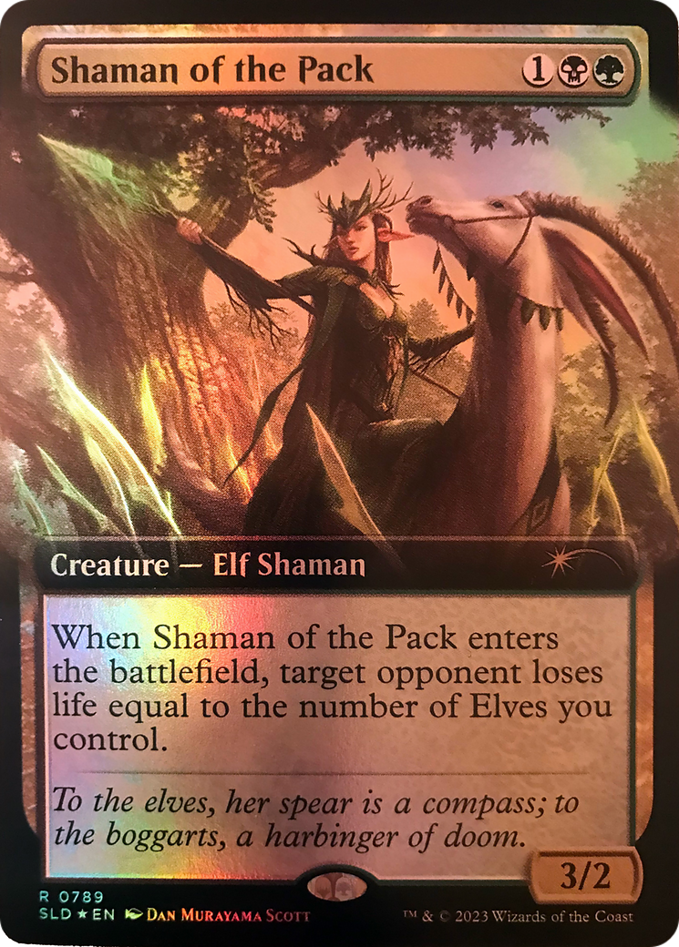 Shaman of the Pack (Extended Art) [Secret Lair Drop Series] | Gamer Loot