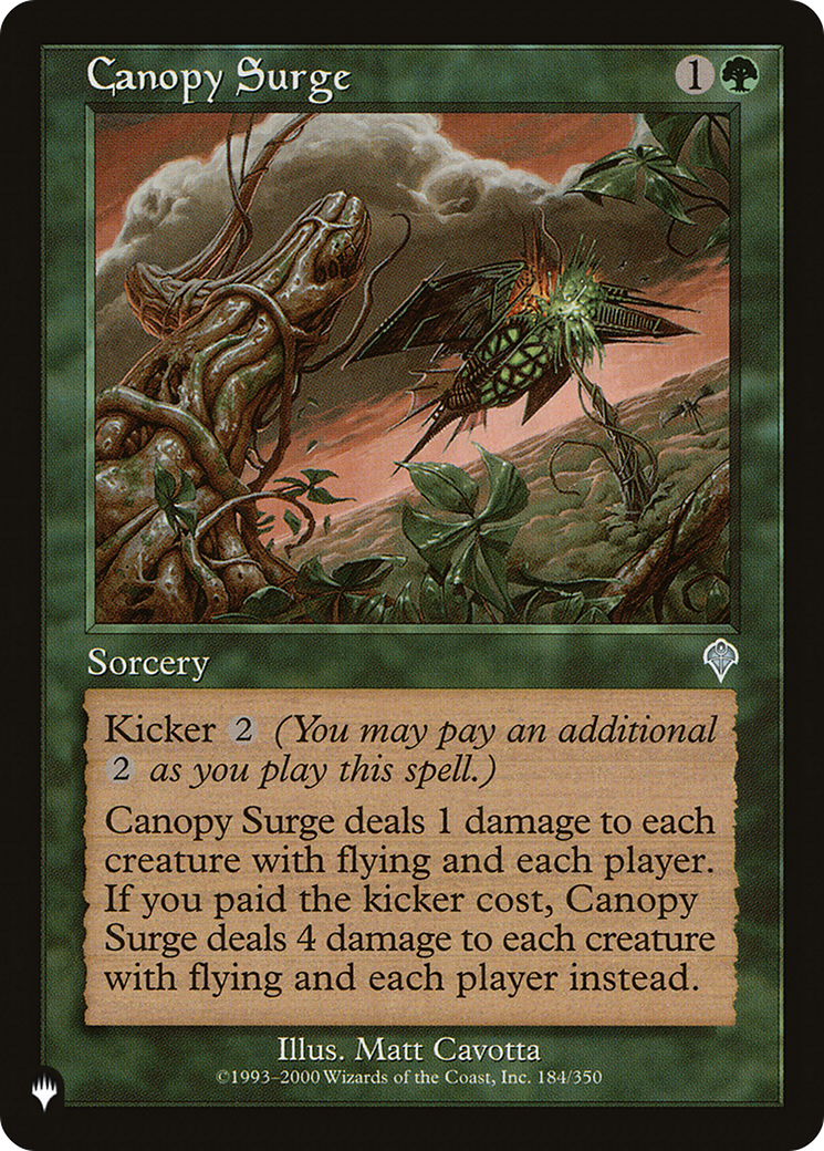 Canopy Surge [The List] | Gamer Loot