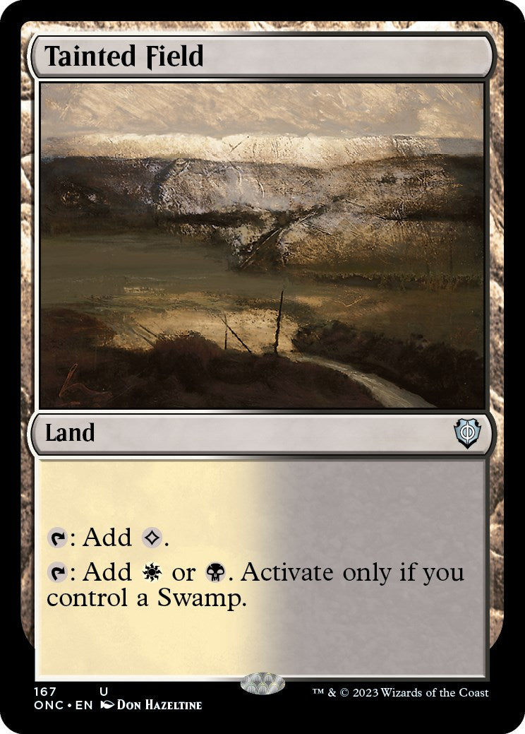 Tainted Field [Phyrexia: All Will Be One Commander] | Gamer Loot