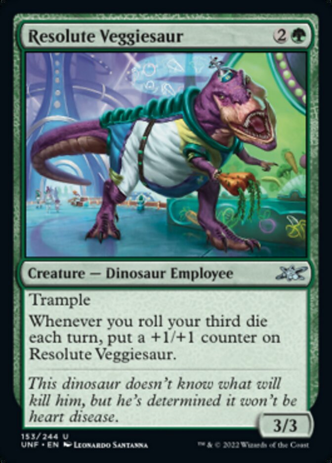 Resolute Veggiesaur [Unfinity] | Gamer Loot