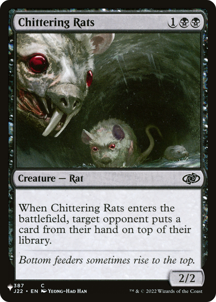 Chittering Rats [The List Reprints] | Gamer Loot