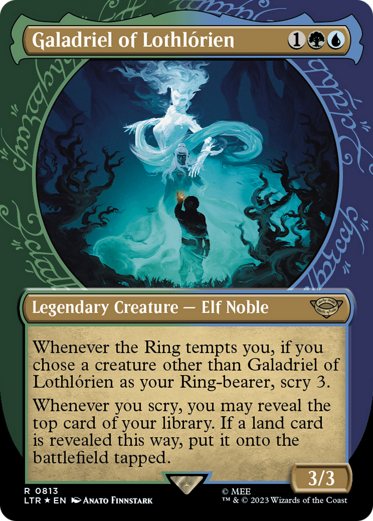 Galadriel of Lothlorien (Showcase) (Surge Foil) [The Lord of the Rings: Tales of Middle-Earth] | Gamer Loot