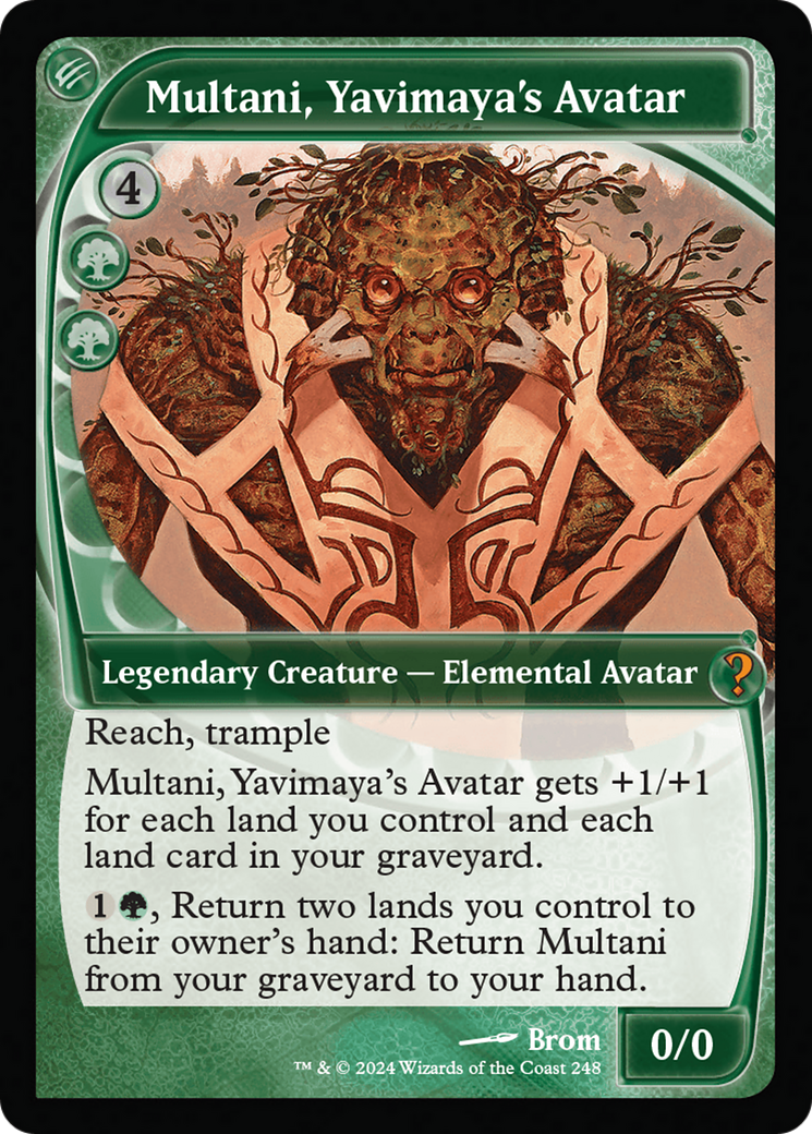 Multani, Yavimaya's Avatar (Future Sight) [Mystery Booster 2] | Gamer Loot