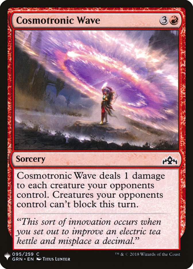 Cosmotronic Wave [Mystery Booster] | Gamer Loot