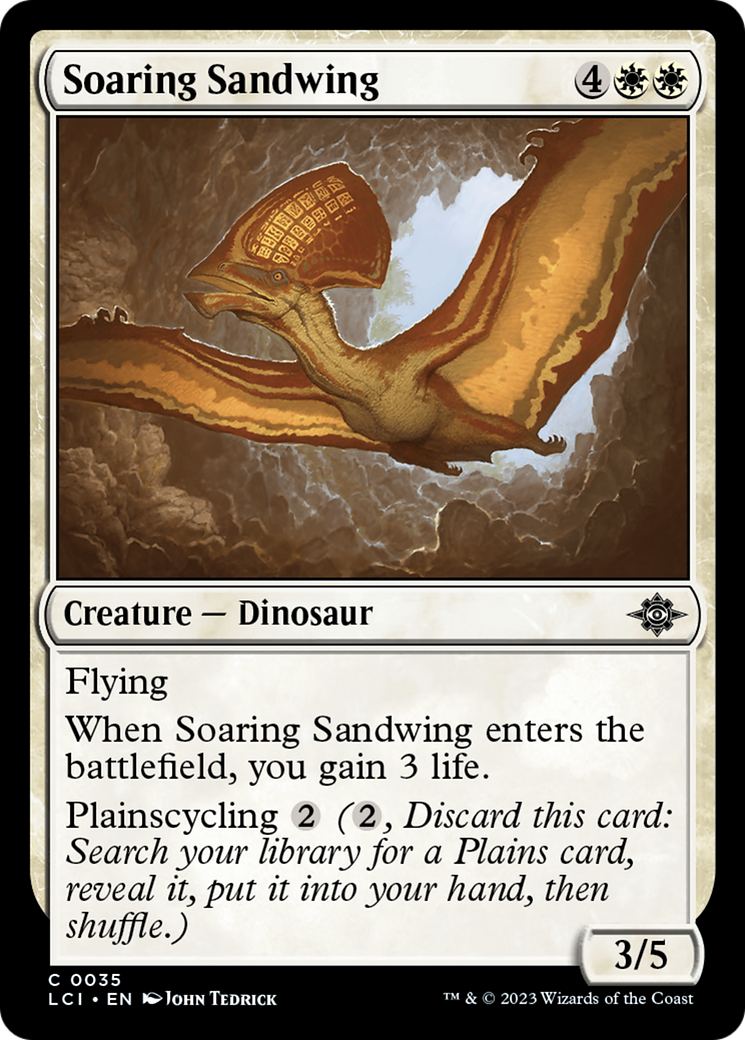 Soaring Sandwing [The Lost Caverns of Ixalan] | Gamer Loot