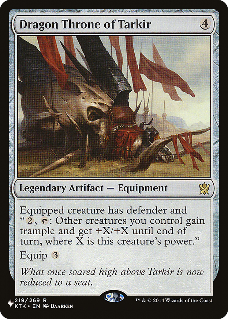 Dragon Throne of Tarkir [The List] | Gamer Loot