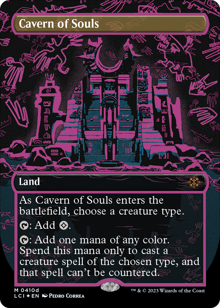 Cavern of Souls (0410d) (Borderless) [The Lost Caverns of Ixalan] | Gamer Loot