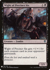 Wight of Precinct Six [Mystery Booster] | Gamer Loot