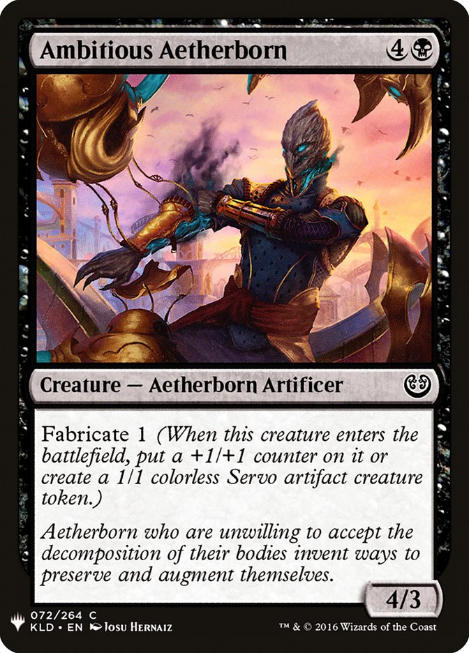 Ambitious Aetherborn [Mystery Booster] | Gamer Loot